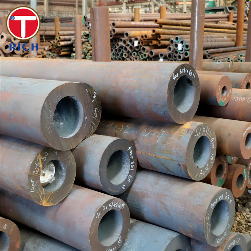 DIN 2445-1 ST52 Tubos sin costura terminados a caliente Tubos de acero sin costura para sistemas de dinámica de fluidos
