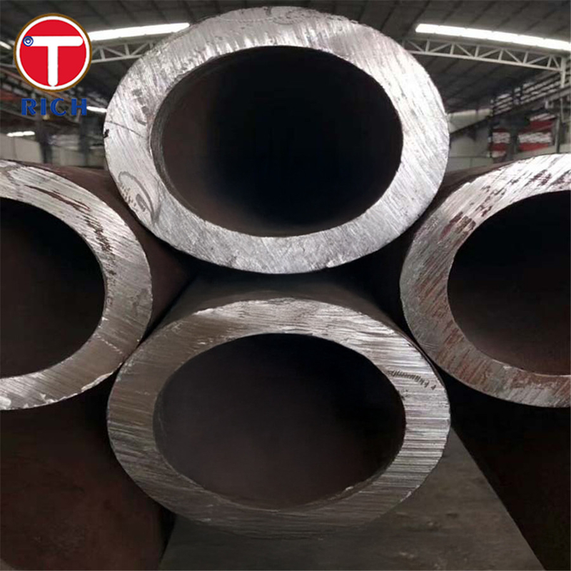 DIN 17121 RSt 37-2 Tubos redondos sin costura Tubos circulares de acero sin costura para el trabajo de acero estructural
