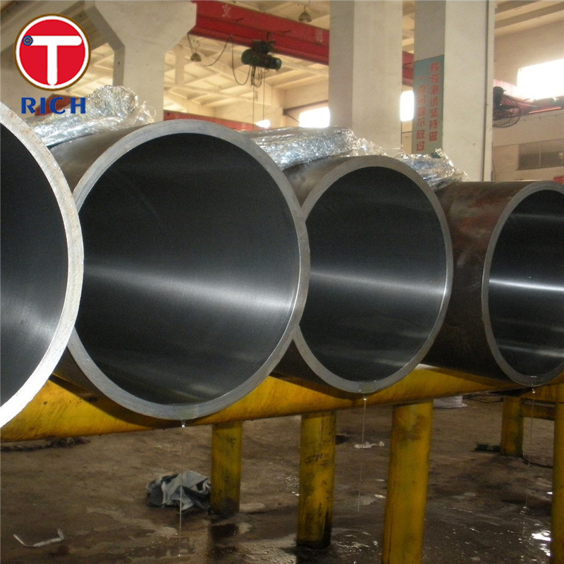 DIN 2448 ST52 Tubos sin costura tirados en frío Tubos y tubos de acero sin costura para la fabricación mecánica