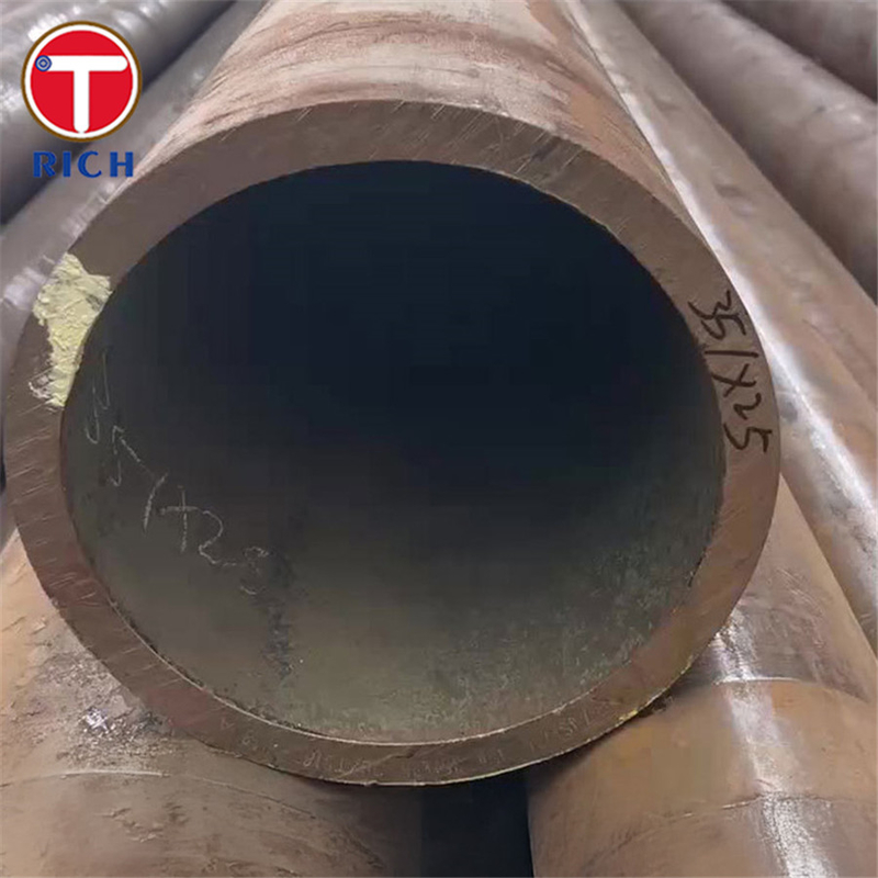 DIN 17172 StE 210.7 Tubo de acero de gas de baja aleación de larga distancia para el transporte de gas inflamable