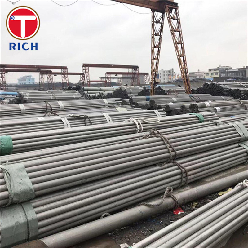 GB/T 21833.3 S22253 Tubo de acero inoxidable dúplex Tubo de acero inoxidable austenítico sin costuras para petróleo