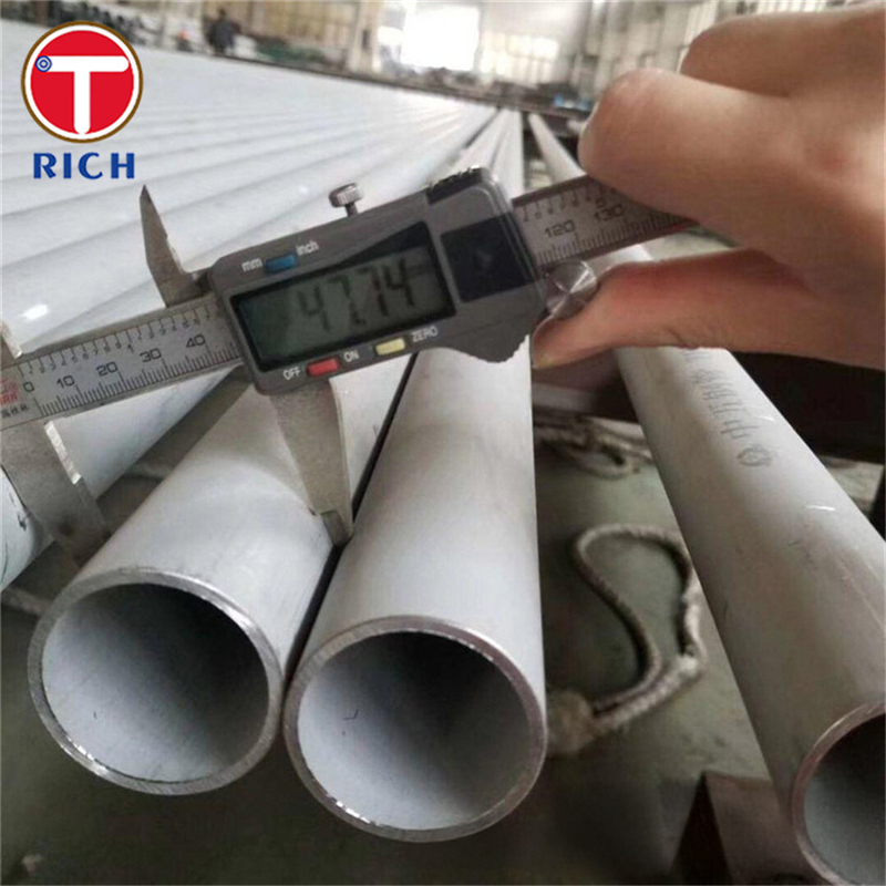 GB/T 21833.3 S22253 Tubo de acero inoxidable dúplex Tubo de acero inoxidable austenítico sin costuras para petróleo