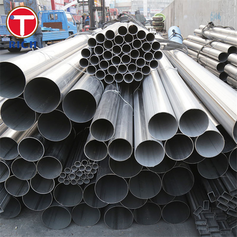 DIN 17457 1.4301 Tubos de acero circular soldados Tubos austeníticos de acero inoxidable para necesidades especiales