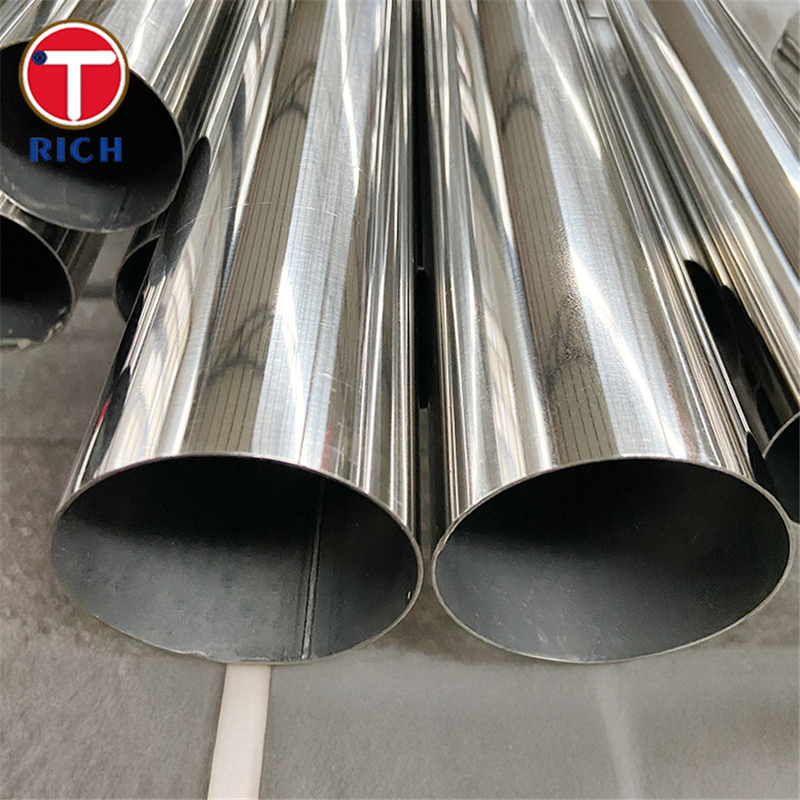 DIN 2463 1.4301 Tubo austenítico de acero inoxidable Soldado Tubo de acero inoxidable de uso general