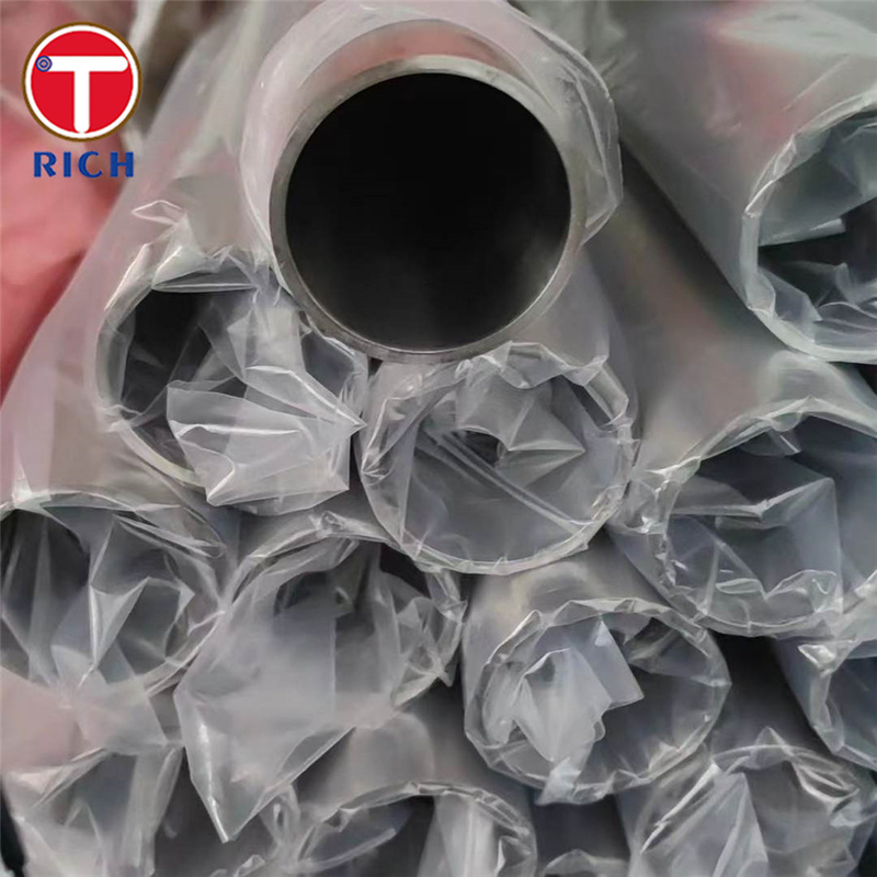 Tubo de intercambiador de calor DIN 28180 X5CrNi18-10 Tubos de acero inoxidable sin costuras para intercambiadores de calor tubulares