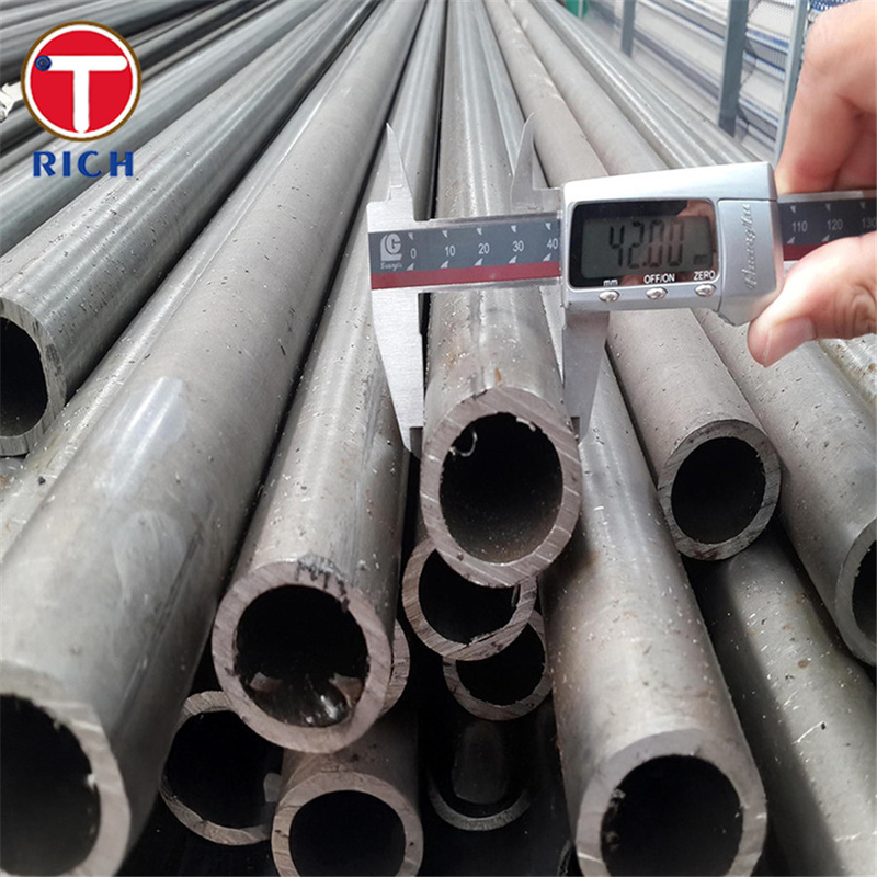 DIN 1626 St37 Tubo de acero sin costura tirado en frío Tubo de acero al carbono para baja presión a temperatura
