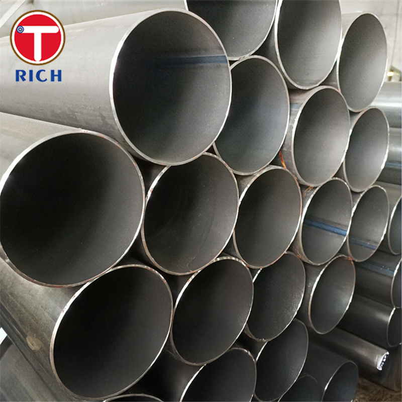 DIN 17123 StE255 Tubo de acero estructural Soldado Circular de grano fino Tubos de acero soldados para acero estructural