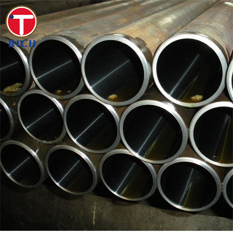 DIN 17174 St35 Tubo circular de acero Tubos de acero de precisión sin costuras para servicio a baja temperatura