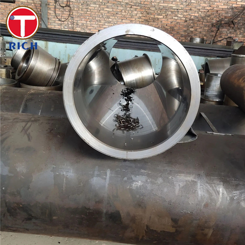 DIN 17174 St35 Tubo circular de acero Tubos de acero de precisión sin costuras para servicio a baja temperatura