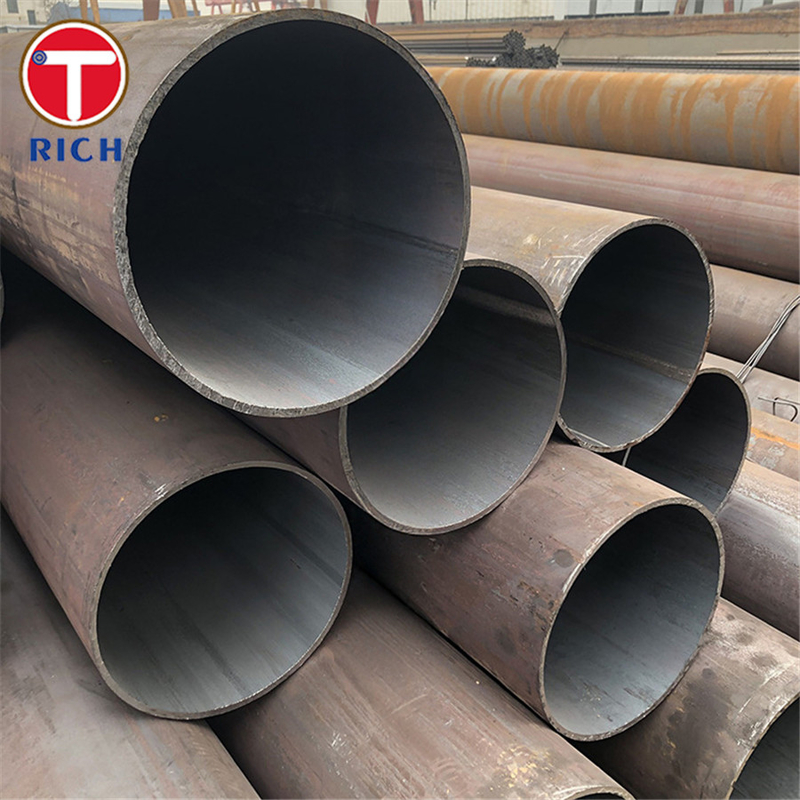 Q390B Acero de aleación y tubería Tubos estructurales de acero de alta resistencia de baja aleación para ingeniería de tuberías