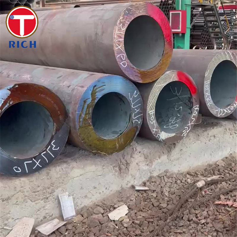 12Cr9Mo Tubo sin costura de gran diámetro aleación estructural Tubo de acero sin costura para servicio de líquidos
