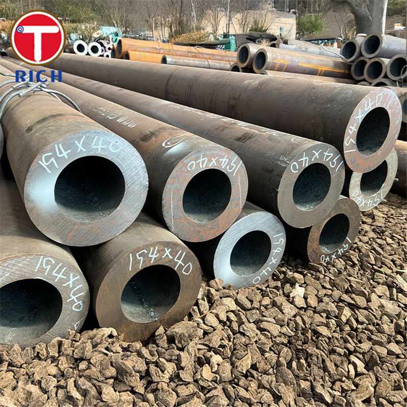 12Cr9Mo Tubo sin costura de gran diámetro aleación estructural Tubo de acero sin costura para servicio de líquidos