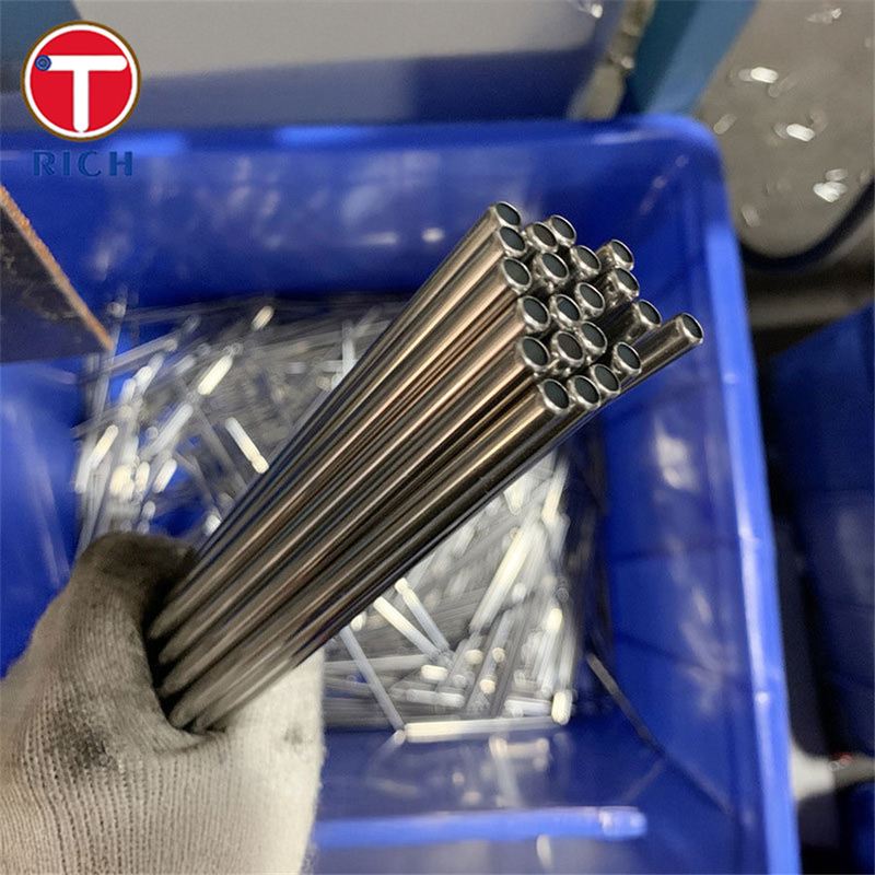 TP 304L tubo capilar de acero inoxidable austenítico sin costuras tubo de acero inoxidable para uso médico