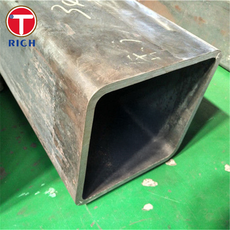 A500 Tubos cuadrados de acero al carbono Tubos estructurales de acero al carbono de alta resistencia para estructuras de edificios
