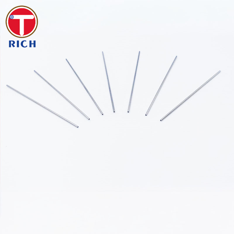 Tubo capilar de acero inoxidable resistente a la corrosión de grado médico con alta tolerancia dimensional