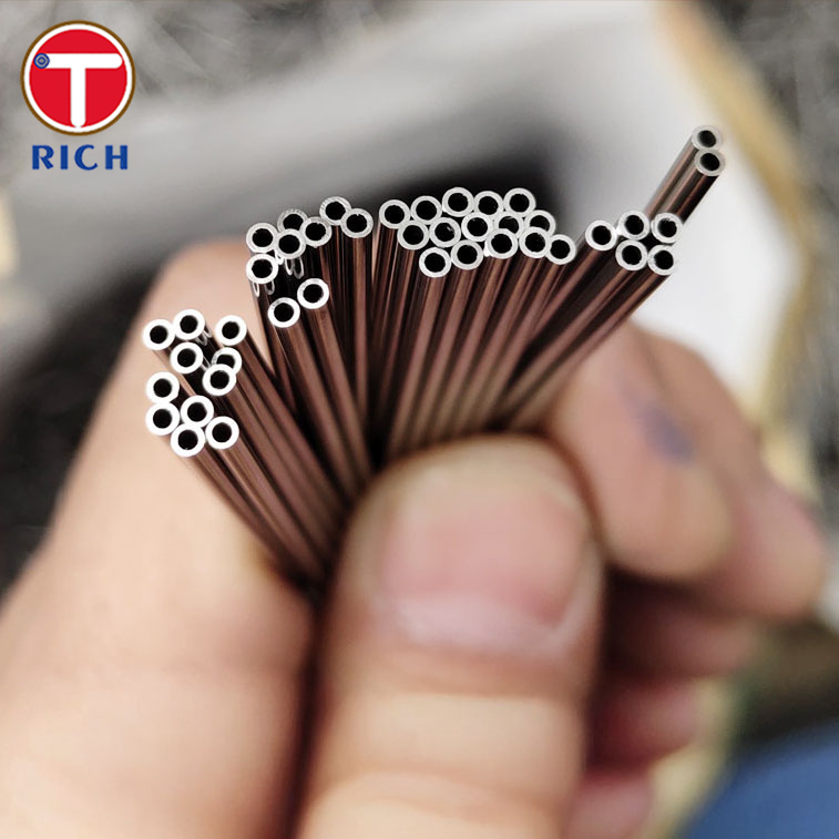 Tubo capilar de acero inoxidable resistente a la corrosión de grado médico con alta tolerancia dimensional