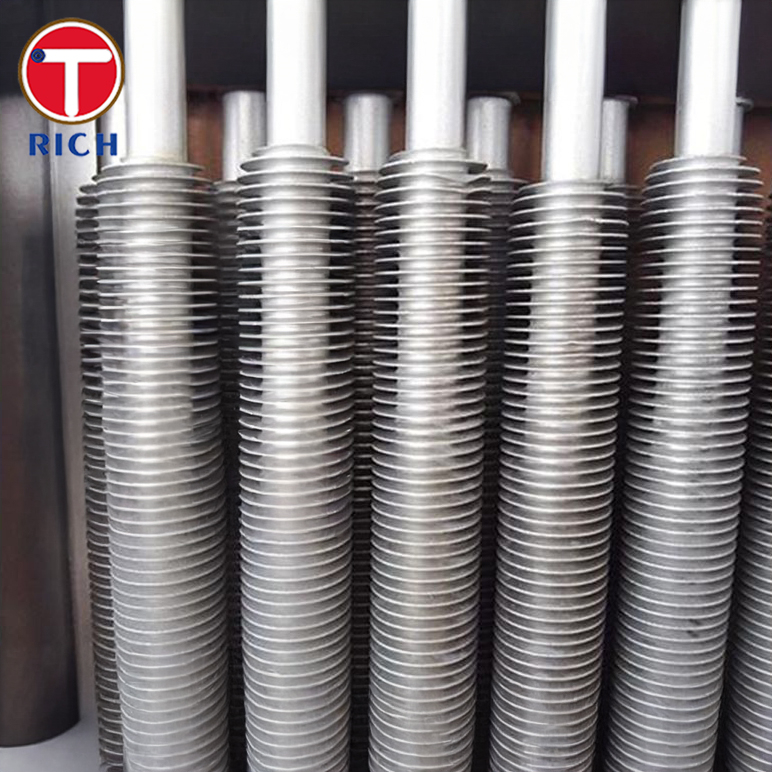 Stainless Steel Welded Pipe G-Type Fin Tube for Industrial Radiators with Embedded Fins