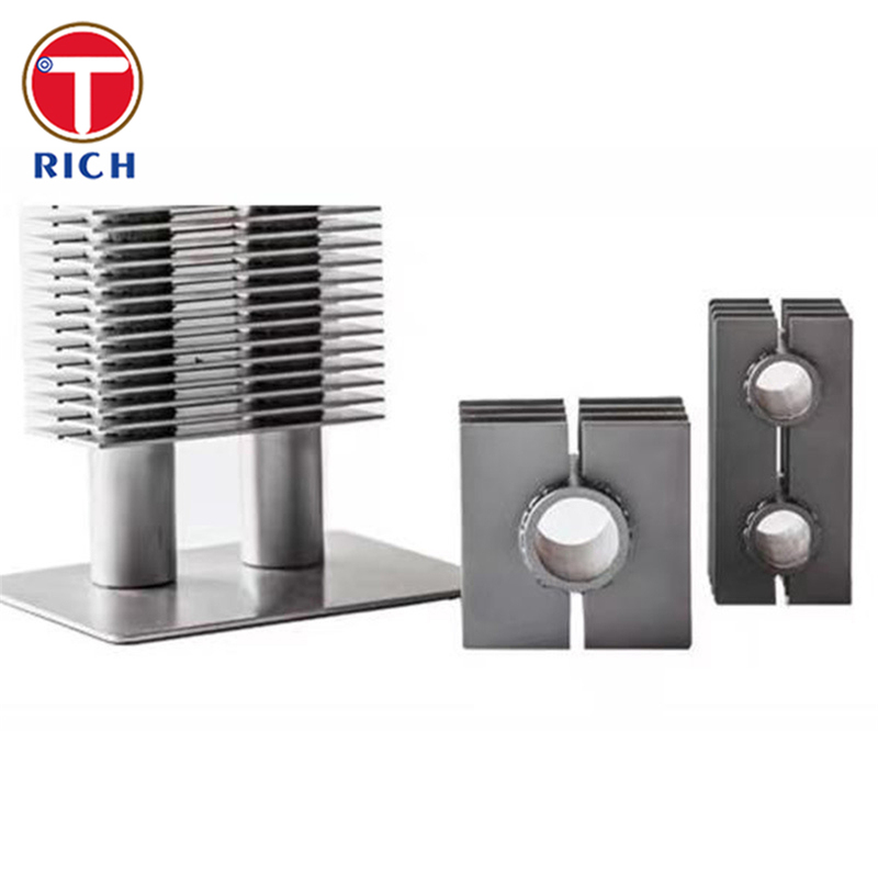 Tubos con aletas soldados de alta frecuencia de tipo H/HH para intercambiadores de calor de alta eficiencia térmica y bajo desgaste y contaminación