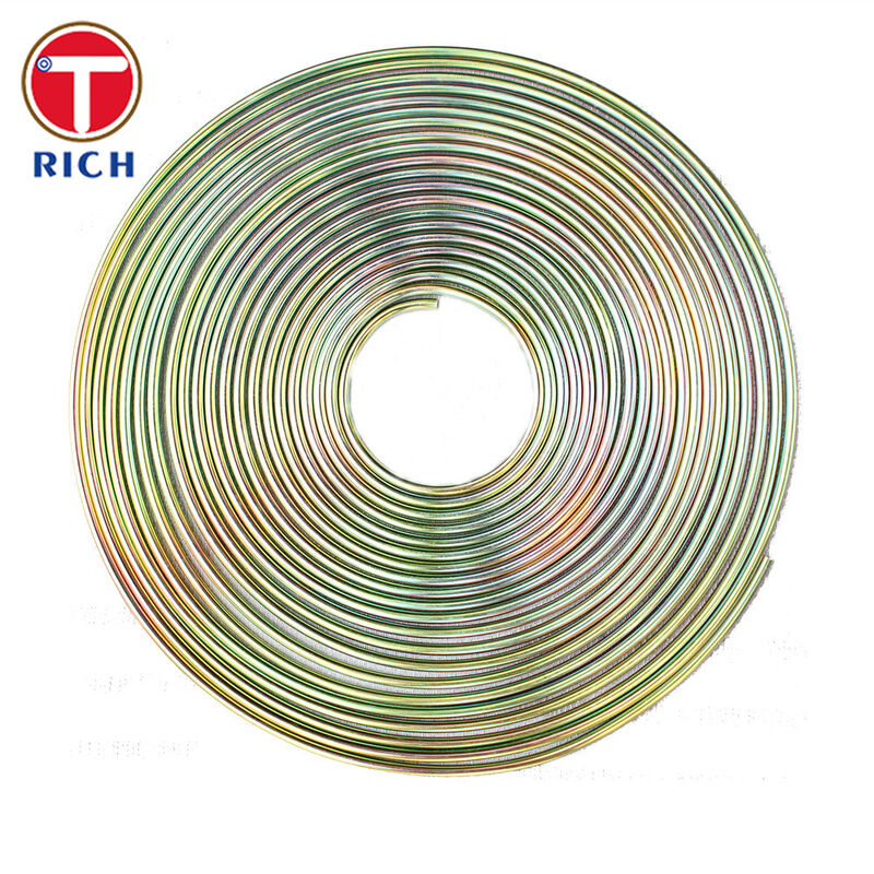 Tubos de acero con doble pared de baja concentración de carbono, de cobre recubierto para uso automotriz