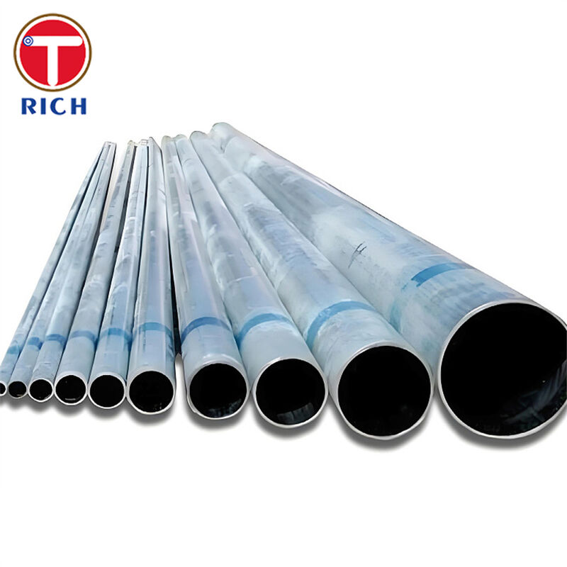Tubería de acero ERW para tuberías ordinarias con superficie galvanizada y DE 30-325 mm