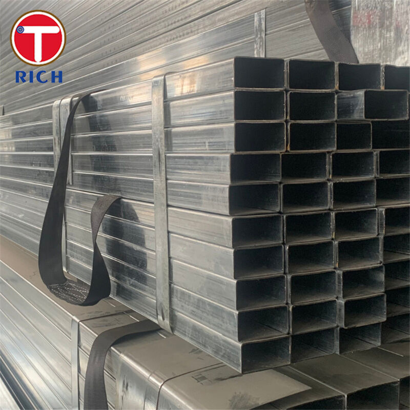 Q235 Tubos cuadrados soldados de acero estructural de carbono para aplicaciones arquitectónicas con opciones de tirado en frío y laminado en caliente