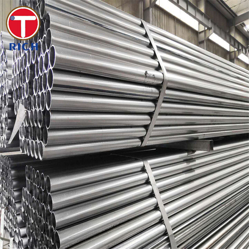 ACMS ASTM A787 Tubo de acero aluminizado con recubrimiento de aluminio y silicio para sistemas de escape utilizando la técnica ERW