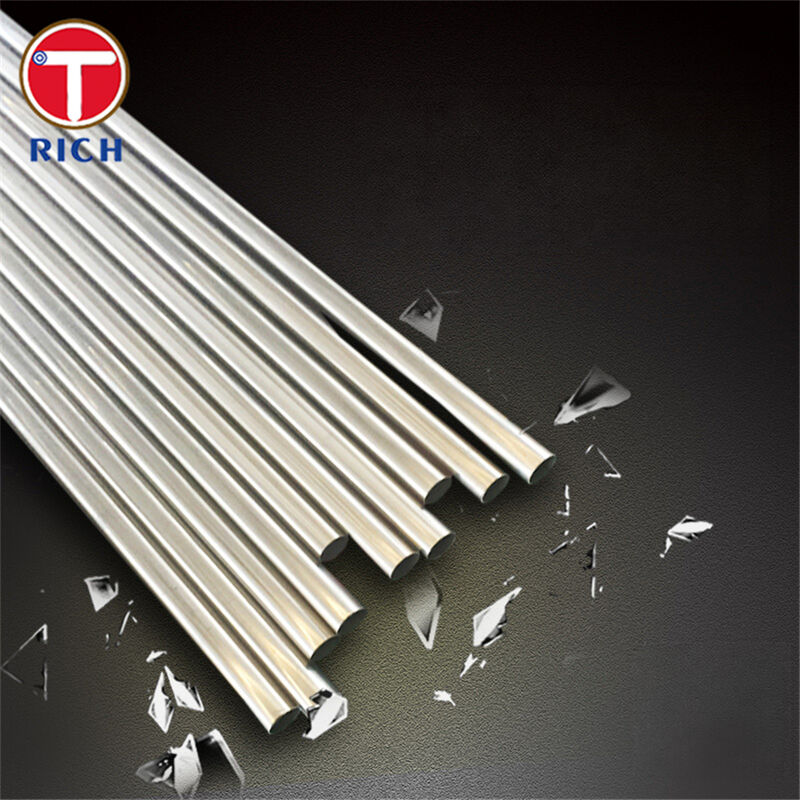 Superficie pulida ASTM A213 Tubo de acero sin costura estándar con 3,2-127 mm OD para caldera y intercambiador de calor