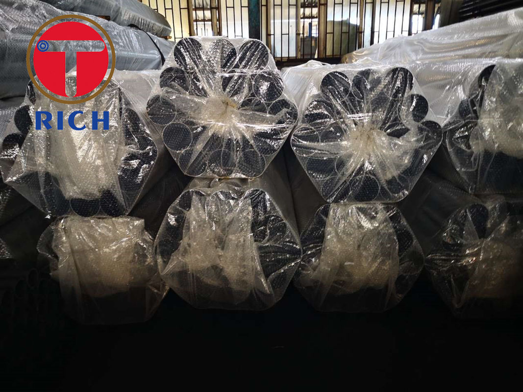 Tubos de acero de acero soldados con autógena del tubo ERW de la resistencia eléctrica para el dispositivo de escape del camión pesado