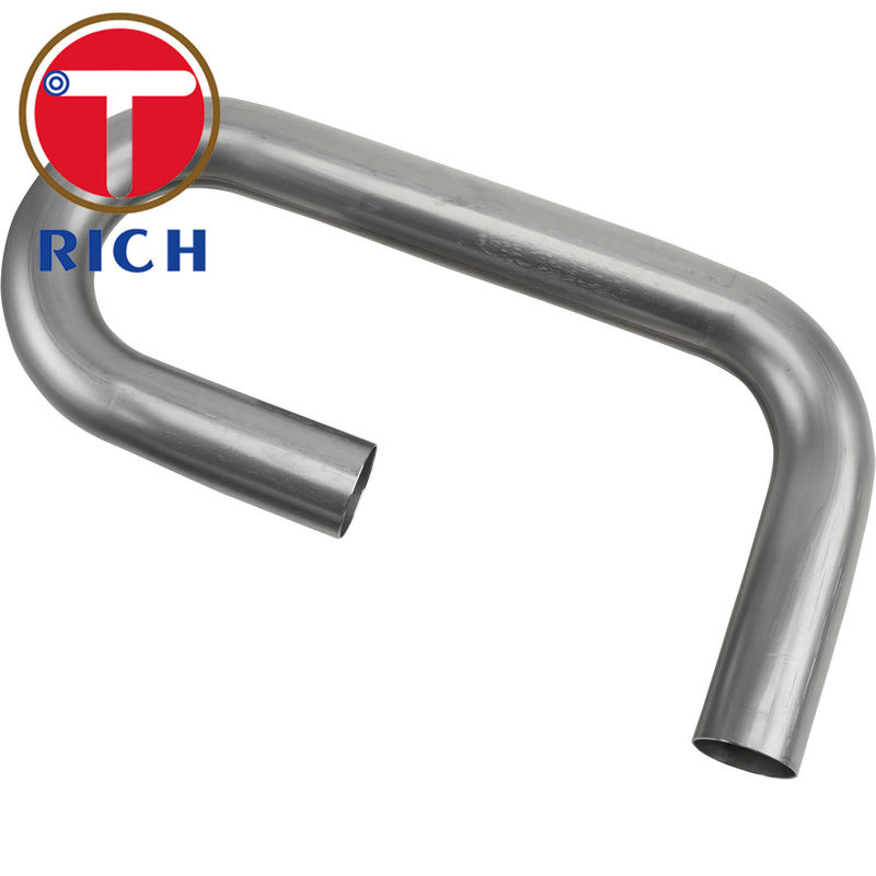 Round Stainless Steel Welded Pipe Exhaust Pipes ERW With ASTM Standard