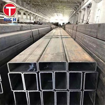 Un buen precio. JIS G3466 Tubos de acero al carbono cuadrados y rectangulares sin costura para la estructura general en línea