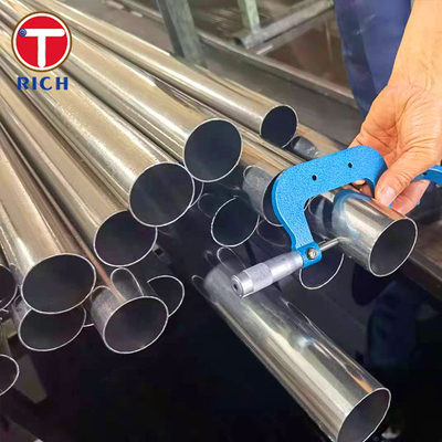 Un buen precio. ASTM A928 S31200 Tubo de acero inoxidable dúplex de fusión eléctrica soldado con adición de metal de relleno en línea