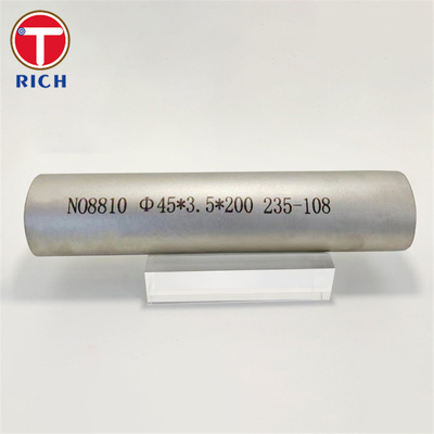 Un buen precio. GB/T 30059 N08800 Tubos de aleación de incoloy resistentes a la corrosión sin costuras para intercambiadores de calor en línea