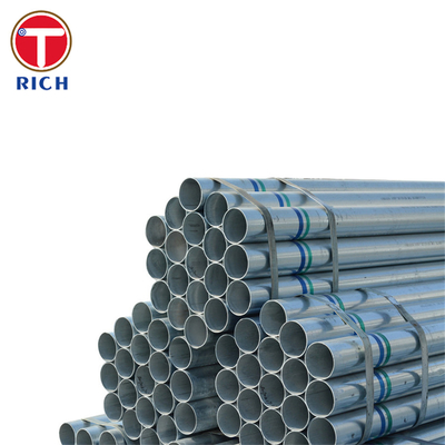 Un buen precio. EN 1123-1 S235JR Tubo galvanizado por sumersión en caliente Tubo de acero soldado para tuberías de alcantarillado en línea