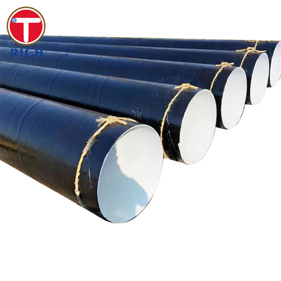 Un buen precio. JIS G3469 P1H Tubo de acero anticorrosión Tubo de acero recubierto de polietileno para transporte de fluidos en línea