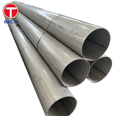 Un buen precio. EN 10296-2 X2CrNi12 Tubos redondos soldados Tubos circulares de acero soldados para ingeniería general en línea