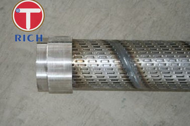 Un buen precio. tubo del filtro para pozos de la longitud máxima del 15m, tubería mecánica inconsútil para el control de la arena en línea