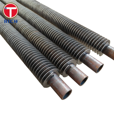 Un buen precio. Tubo con aletas de acero inoxidable sin costura de grado 1 ASTM A498 para intercambiadores de calor de carbono en línea