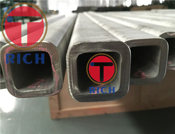 Un buen precio. Material inoxidable soldado con autógena inconsútil 304 316 de la forma rectangular especial de la tubería de acero en línea