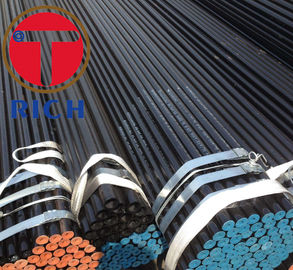 Un buen precio. No aliado laminado en caliente negro del tubo de acero inconsútil de la capa para el transporte del gas en línea