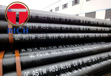Un buen precio. Tubo de acero soldado con autógena Astm A106 del acero de carbono para la maquinaria del puente de la estructura del metal en línea