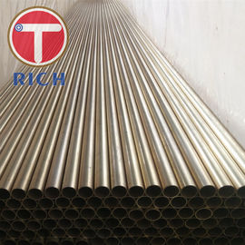 Un buen precio. Tubo inconsútil ASTM B111 C70400 C70600 de la aleación de cobre para los tubos del condensador en línea