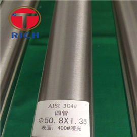 Un buen precio. Espejo de A270 SUS304 76.2*2m m que pule el tubo de acero soldado con autógena de acero inoxidable de la precisión en línea