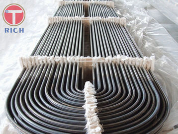 Un buen precio. Tubos inconsútiles del acero de la curva en U del condensador del cambiador de calor del tubo del acero de aleación de ASTMB395 ASTM B111 en línea