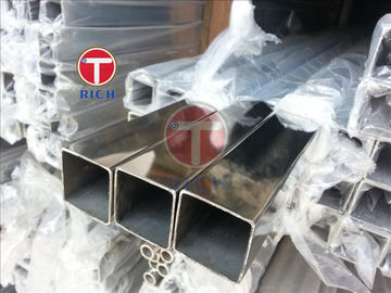 Un buen precio. 304 cuadrado inconsútil de acero inoxidable de la tubería 3x3 laminado en caliente en línea
