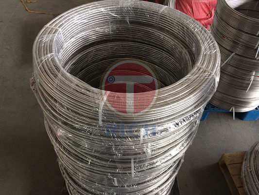 Un buen precio. ASTM 304L 316L 2205 tubo de acero inoxidable de la bobina 2507 825 625 en línea