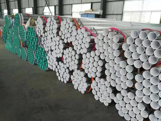 Un buen precio. Tubería de acero revestida plástica Q235 del alto calibre grande de la extensibilidad en línea