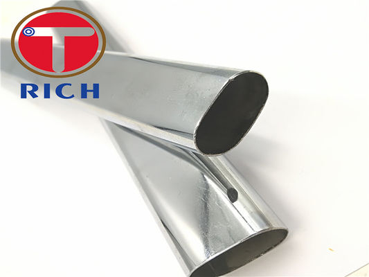 Un buen precio. El tubo oval inoxidable de las partes 304 estructurales mecánicos pulió superficial en línea
