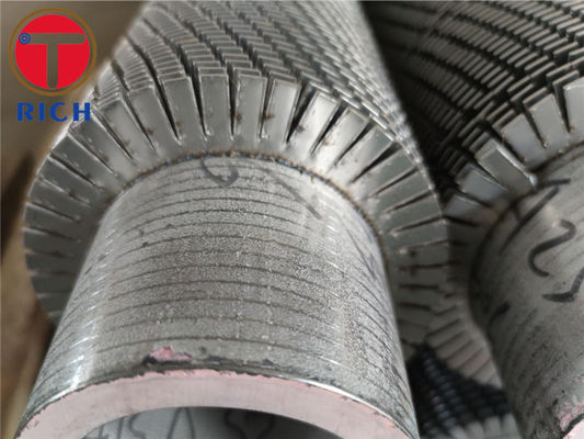 Un buen precio. Tubos aletados de aluminio soldados con autógena de alta frecuencia del espiral JIS en línea