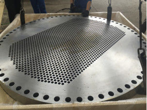 Un buen precio. El paso multi Astm fijó el cambiador de calor de la hoja de tubo en línea
