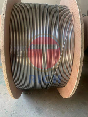Un buen precio. 12X2 304 316L arrolló cena de acero inoxidable del tubo de largo para el extractor auto de la suspensión en línea
